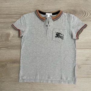 Boys Burberry polo fits 8/10
